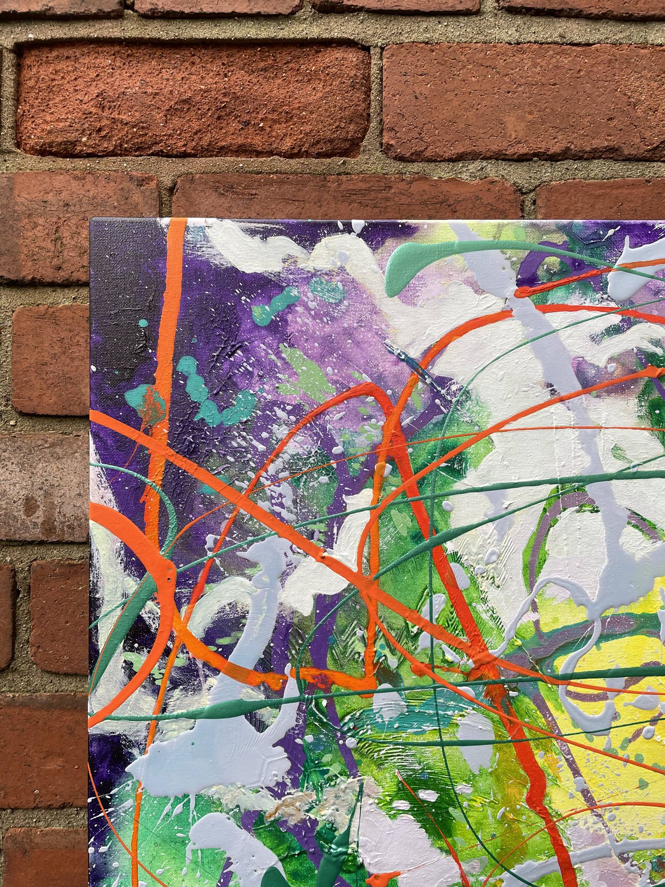 Close up of Abstract Art