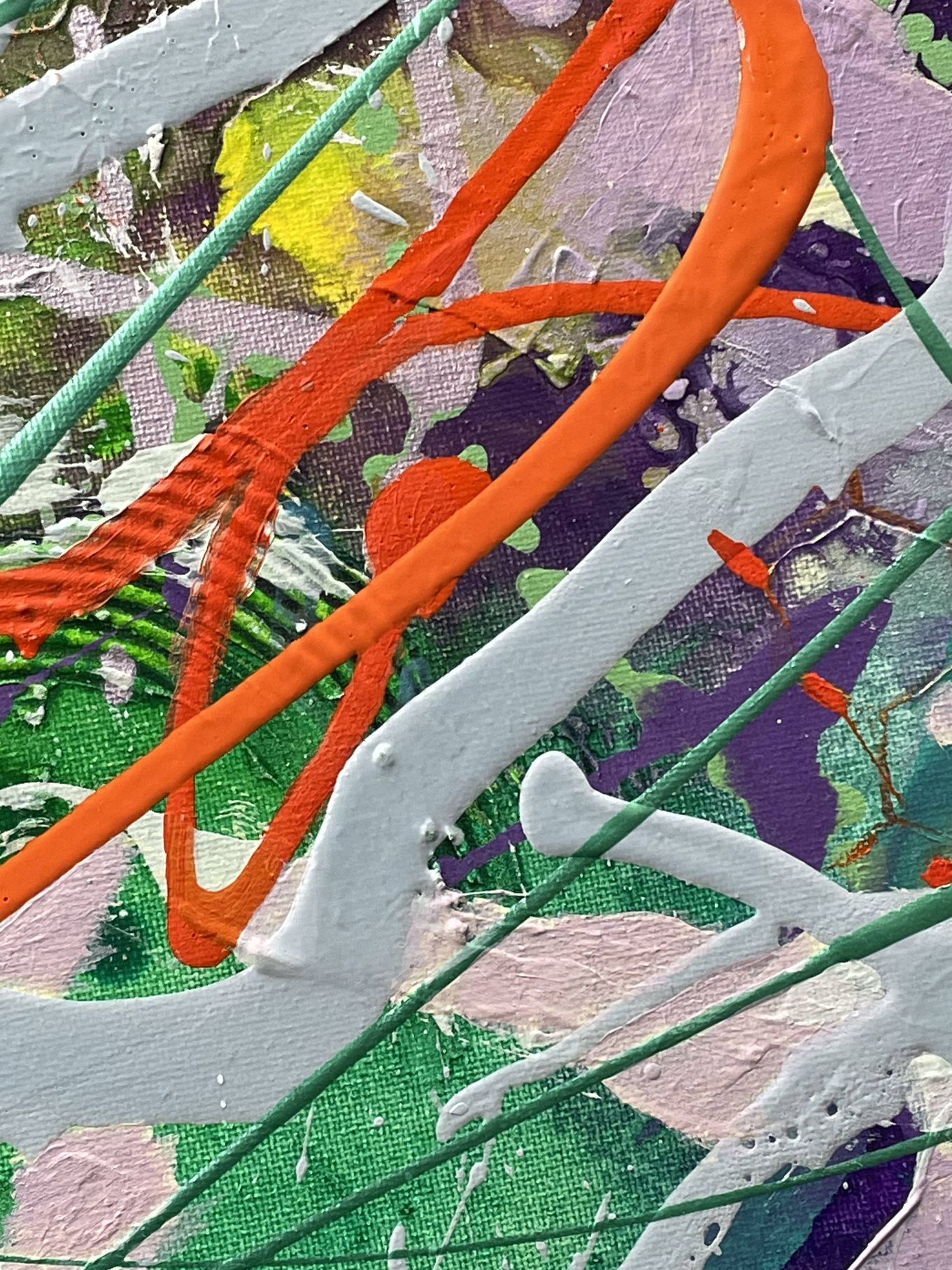 Close up of Abstract Art